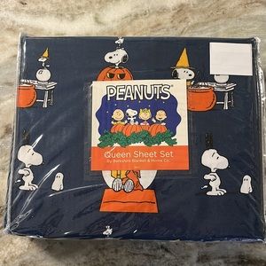Peanuts Halloween Queen Sheet Set